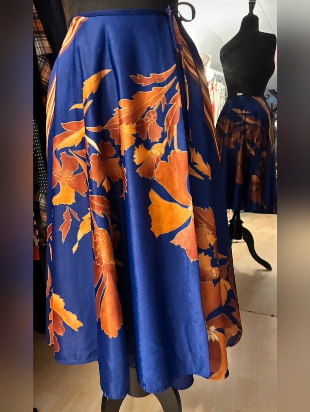 Vintage Wrap Skirt by Sirena